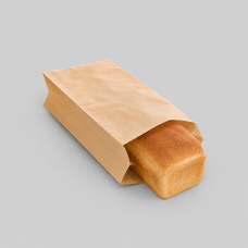 Leipäpussi 180x80x370 mm Ruskea (1000 kpl)