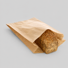 Leipäpussi 240x80x410 mm Ruskea (1000 kpl)