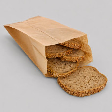 Leipäpussi 150x65x290mm Ruskea (1000 kpl)