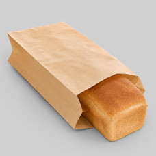 Leipäpussi 180x80x370 mm Ruskea (1000 kpl)