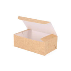 Klassinen kakkurasia 215x127x75 mm Luonnonruskea (100 kpl)