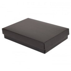 Kannellinen laatikko Sober 159x112x32 mm musta (100-kpl)