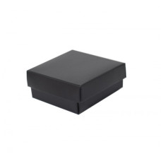 Kannellinen laatikko Sober 78x82x32 mm musta (100-kpl)