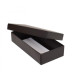 Kannellinen laatikko Sober 159x78x32 mm musta (100-kpl)