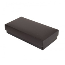 Kannellinen laatikko Sober 159x78x32 mm musta (100-kpl)