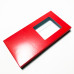 Suklaalevyn laatikko 160x80x15 mm punainen (100kpl)
