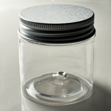 Alukannellinen muovipurkki Ø70x70mm 200ml, 6-kpl