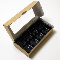 QuickBox 159x78x30 mm ruskea kraft (250-kpl) 