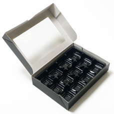 QuickBox 159x112x30 mm musta (250-kpl) 