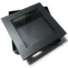 Regent Box ikkuna 125x125x30mm musta
