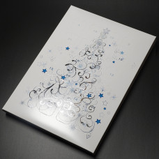 Adventtikalenteri joulukuusi 420x310x26 mm (25kpl)