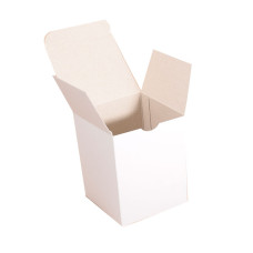 Kapseli 80x80x100 mm mattavalkoinen (100-kpl)